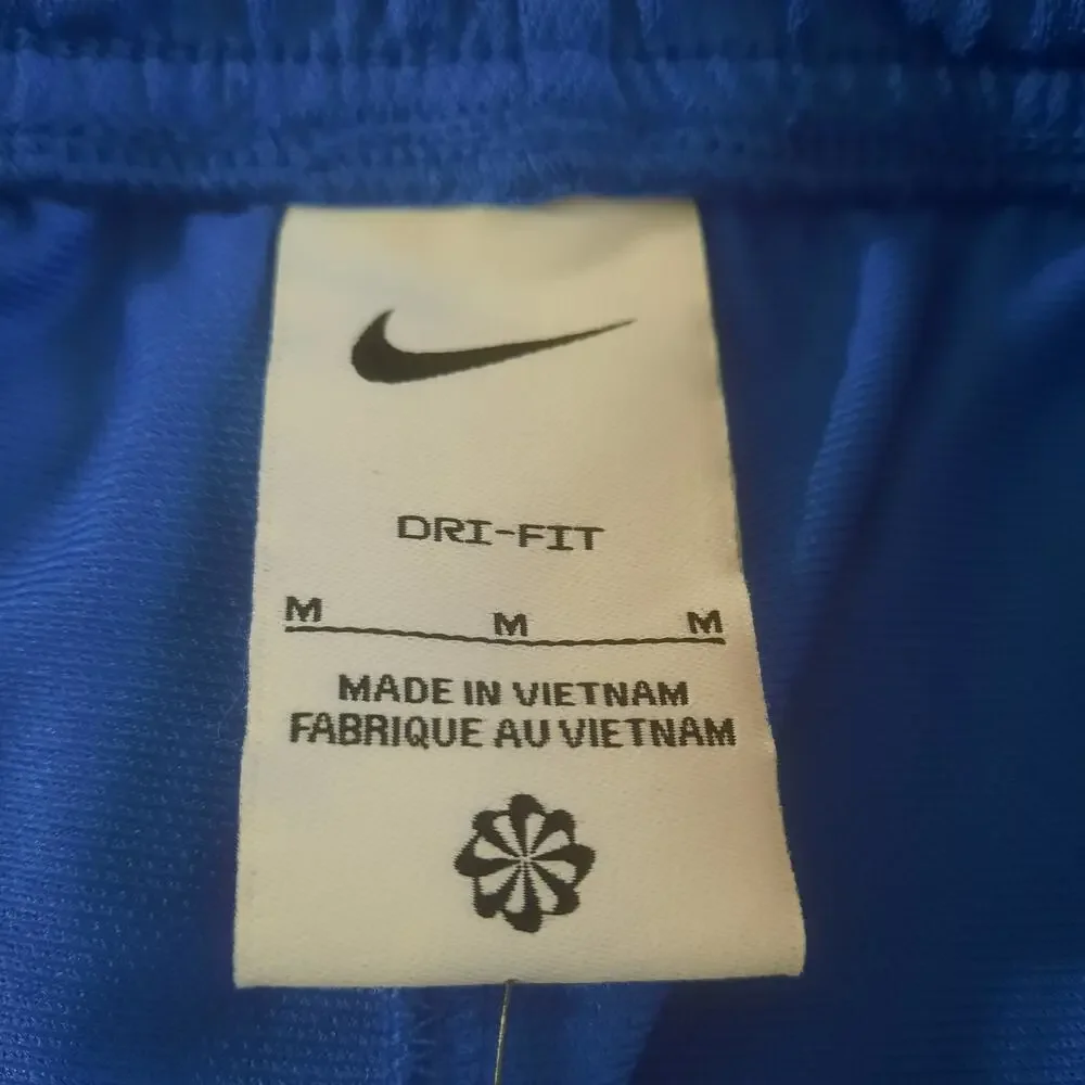Nike Youth Blue Standard Fit Athletic Dri-Fit Shorts NWT Size Medium